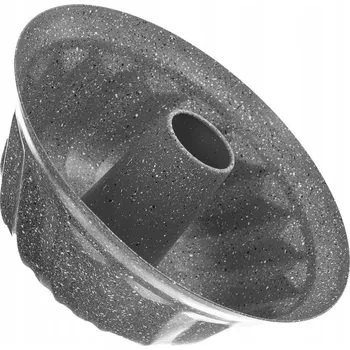 Forma na pečení Forma GRANITOVÁ kovová forma na pečení bábovky s komínem / bábovková forma