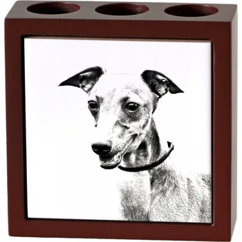 Africký chrt, Azavak - stojánek na tužky se psem, organizér na stůl