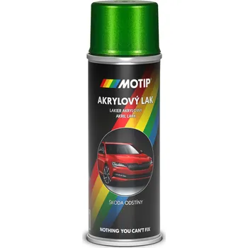 Motip Akrylový sprej na automobily 200 ml, zelená rallye metalíza