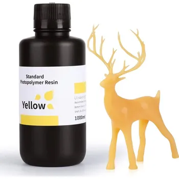 Filament ELEGOO Standard Resin Yellow, 1 kg (ELEGOO Standardní pryskyřice žlutá, 1 kg)
