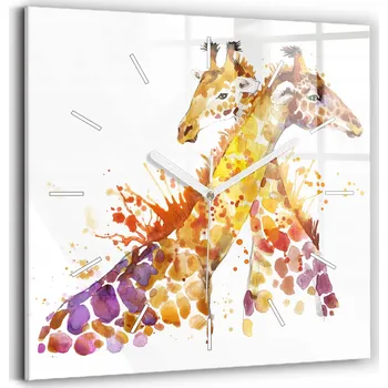 Hodiny Nástěnné hodiny Wallfluent žluté 30 cm