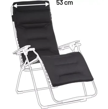 Křeslo Náhradní potah pro relaxační křesla RSX/FUTURA XL AirComfort černá Acier