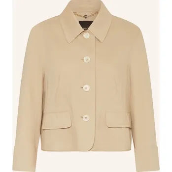 Dámský blejzr Marc Cain Dámská Bunda Hranatého Střihu Se Lnem, 608...