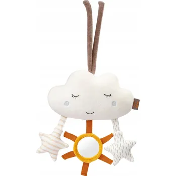 Závěsná hračka s chrastítkem Fehn Obláček