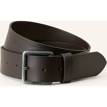 Opasek Boss Pánský Kožený Pásek Jeeko, tmavě hnědá, 100