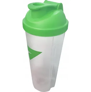 Láhev SHAKER šejkr lahev na pití na kondicionéry průhledný ZELENÝ 500 ml M