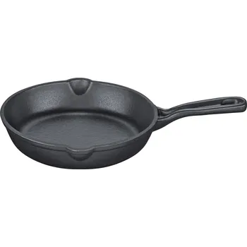 Küchenprofi PROVENCE Litinová pánev na smažení a servírování černá - 16 cm