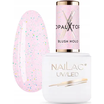 Hybridní top OpalX Top Blush Holo NaiLac 7 ml