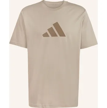 Pánské tričko Adidas Pánské Tričko Future Icons Three Bar, černošedá, L