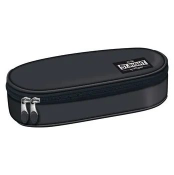 Set školních potřeb Piórnik saszetka usztywniona z wewnętrzną klapką PC-01 St.Gray Vintage, St.Majewski