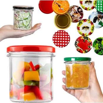 Sklenice Skleněné Sklenice Bimberek průhledné 350 ml 5 ks