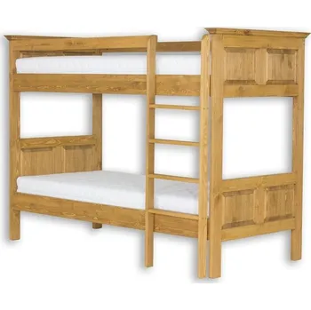 Postel ARTEN (NANO Systems s.r.o.) Rustikální patrová postel POPRAD ACC07