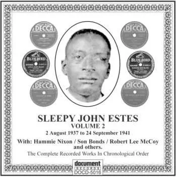 Zahraniční hudba CD Sleepy John Estes: Complete Recorded Works In Chronological Order, Volume 2 (2 August 1937 To 24 September 1941) 1994
