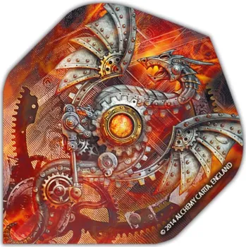 Příslušenství pro šipky Designa Letky Alchemy - Pyrosaur ACH0030