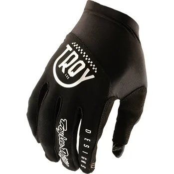 Cyklistické rukavice cyklistické rukavice TROY LEE DESIGNS FLOWLINE EYEZ BLACK - XL