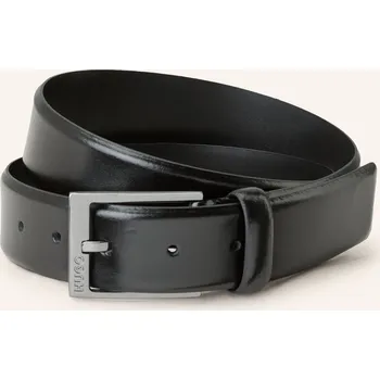 Módní doplněk Hugo Pánský Kožený Opasek Garney, černá, 100