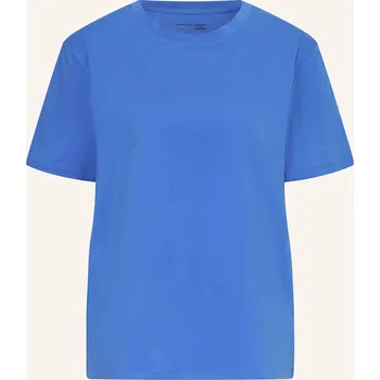 Schiesser Dámské Pyžamové Tričko Mix+Relax, modrá, 36