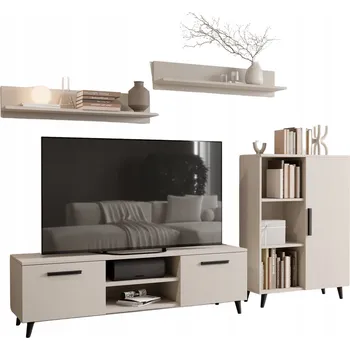 Komoda Nábytková Stěna Oslo kašmír komoda skříňka rtv police skandinávský styl PER