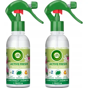 Osvěžovač vzduchu Sada Air Wick Sprej Osvěžovač vzduchu Čerstvá Rosa a Jasmín 2 x 237 ml