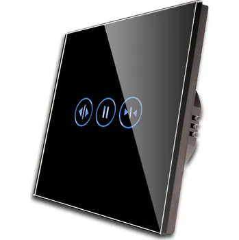 vypínač Dotykový spínač žaluzií BSEED, černý BSE0034