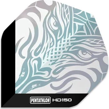 Příslušenství pro šipky Pentathlon Letky HD150 - Metallic - Clear F4407