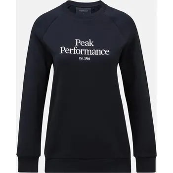 Dámská mikina MIKINA PEAK PERFORMANCE W ORIGINAL CREW BLACK