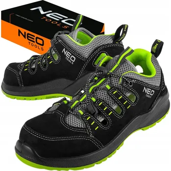 Pracovní obuv NEO TOOLS PRACOVNÍ SANDÁLY S1P SR S OCELOVOU ŠPIČKOU A PLANŽETOU proti propíchnutí 82-089 vel. 47