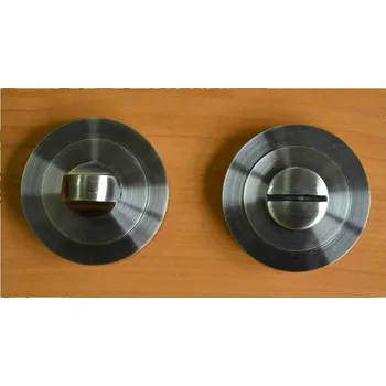 Dveřní kování WC sada ke kování SIMONA,LADA bronz