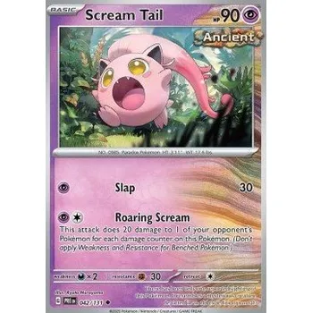 Sběratelská karetní hra Pokémon PRE 042/131 Scream Tail - Prismatic Evolutions Stav: Near Mint, Verze: NORMAL