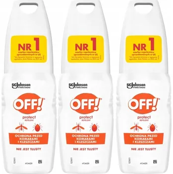 Repelent OFF! Repelent proti komárům a klíšťatům 100ml x3 (3 kusy)