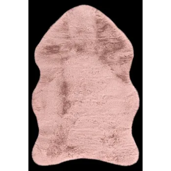 Koberec Kusový koberec Infinity shape 201 powder pink - 60 x 90 cm