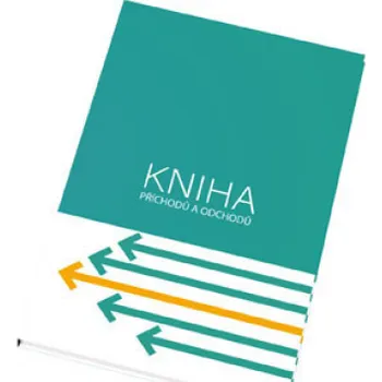 Kancelářské potřeby Kniha příchodů a odchodů A4 - pevné desky / 96 listů