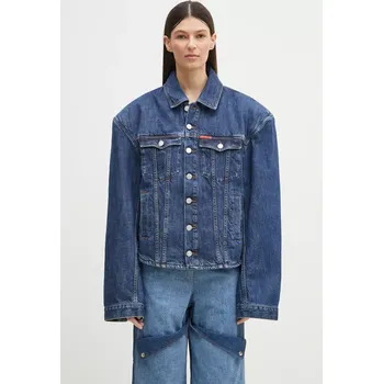 Dámská bunda Džínová bunda Martine Rose Extreme Shoulder Denim, M, námořnická modř, 59X