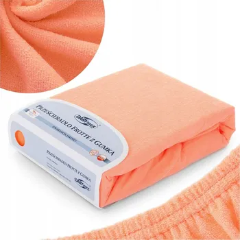 Prostěradlo Prostěradlo s Gumou Pletenina Froté Komfortní Jednobarevné _D 80x140