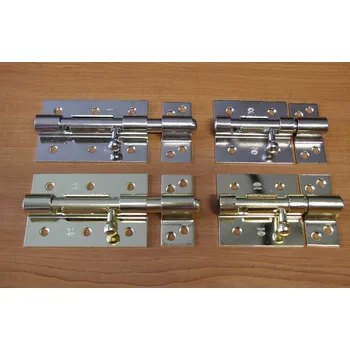 Tesařské kování Zástrč uzamykatelná AFX-100/d14mm nikl