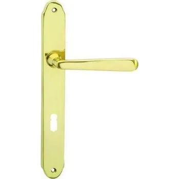 Dveřní kování Cobra ALT WIEN klika-koule PZ92 mosaz OLV pravá