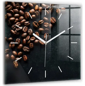 Hodiny Nástěnné hodiny Wallfluent hnědé 60 cm