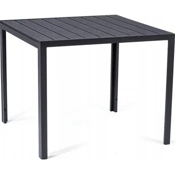 Jídelní stůl Kovový stůl IWHOME čtvercový 90 x 90 x 74 cm