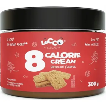 Krém Belgické perníkové sušenky LoCCo 8 Calorie Spread Speculoos Flavour 300 g