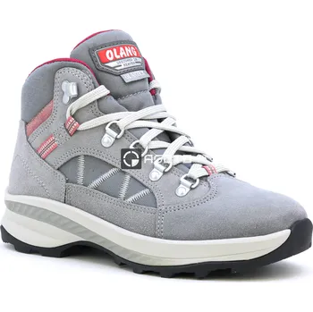 Dámská treková obuv OLANG Alpine 849 šedá dámská outdoor kožená obuv s membránou Olantex 39