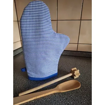 Chňapka Kuchyňská chňapka modré kostičky