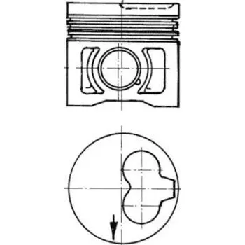 Auto-moto Píst KOLBENSCHMIDT 91386620