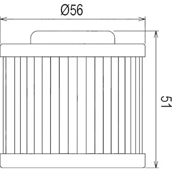 Filtr pro motocykl Olejový filtr CHAMPION COF469 100608035 MV AGUSTA Rivale 800 2014-2016