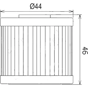 Filtr pro motocykl Olejový filtr CHAMPION COF468 100609885 KYMCO Xciting 400 2013-2016