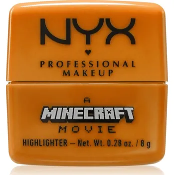 Rozjasňovač NYX Professional Makeup A Minecraft Movie rozjasňovač odstín Going Gold 8 g