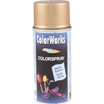Barva ve spreji ColorWorks Chrom efekt sprej stříbrný 400 ml