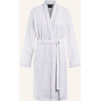 Dámský župan Cawö Dámský Župan, šedá/ bílá s proužky