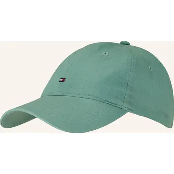 Kšiltovka Tommy Hilfiger Dámská Lněná Kšiltovka, světle zelená, one size