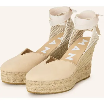Dámské lodičky Manebí Dámské Boty Na Klínku, krémová, 40