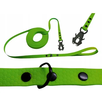 Vodítko pro psa VODÍTKO LANKO VODĚODOLNÉ MĚKKÉ TRÉNINK BIOTHANE PVC | FROG EDITION 5M 16MM
